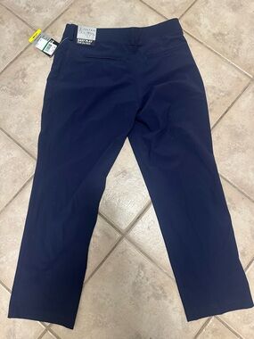 Boys Golf PGA/ Navy Casual Stretch Pants Sz 12/14